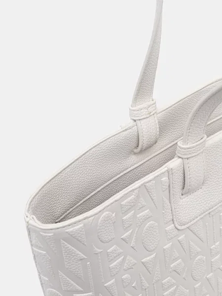 Кожаная сумка шоппер Armani Exchange