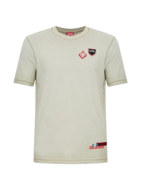 Tricou Diesel cu petice gri