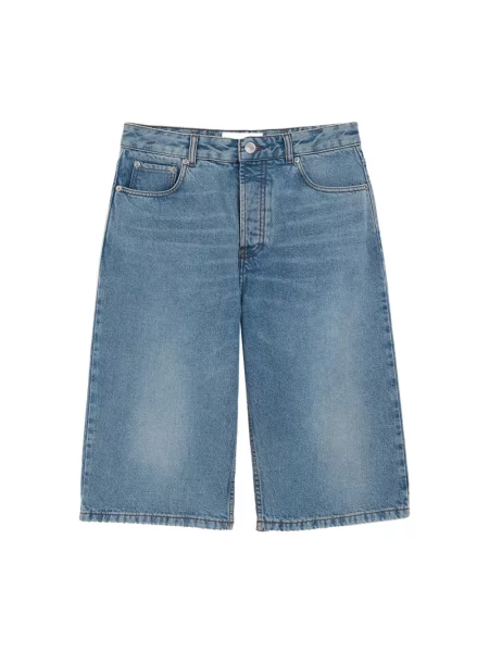Szorty jeansowe Ami Paris niebieskie