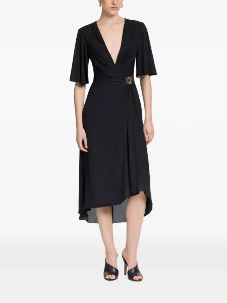 Rochie Elie Saab de mătase negru