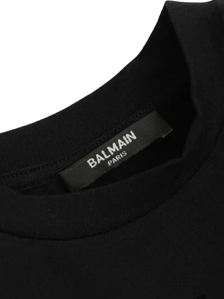 Top dziecięcy Balmain czarny