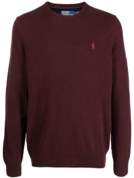 Μάλλινος κάλτσες Polo Ralph Lauren με κέντημα ροζ