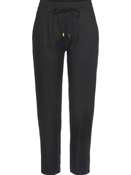LASCANA Pantaloni negru