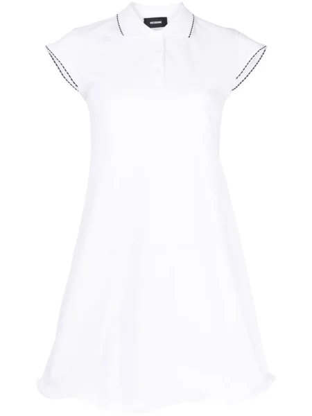 Rochie tip cămașă We11done de costum alb