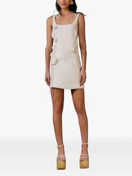Rochie mini Farm Rio cu model floral de costum