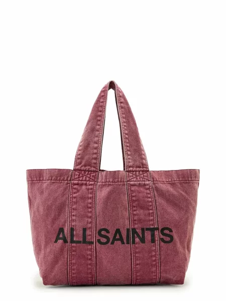 Шкіряний клатч Allsaints