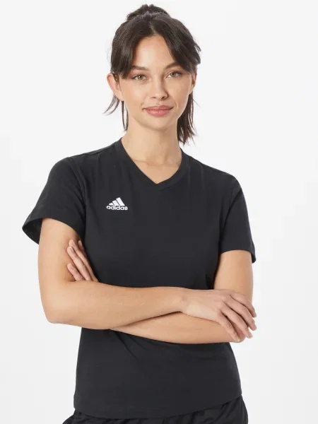 ADIDAS SPORTSWEAR Funkčné tričko Entrada čierna biela