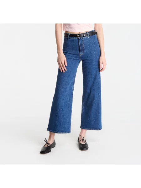 Džíny Tommy Hilfiger Wide Leg Rian Hw Ankle Jeans Rian