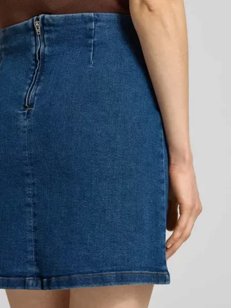 Dopasowana spódnica jeansowa z mieszanki bawełny model NELLY' Vero Moda