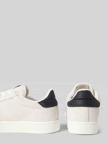 Sneakersy z nadrukiem z logo model ‘CLASSIC’ białe