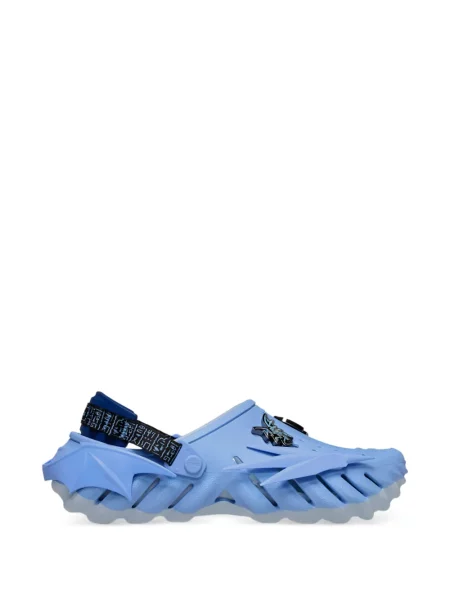 Papuci tip mules Crocs alb