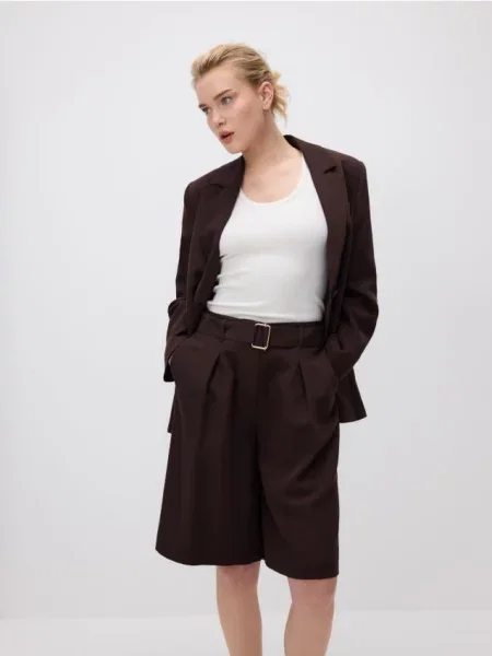 Шорты Reserved коричневые