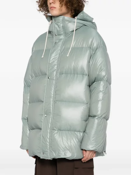Geacă cu puf Jil Sander verde