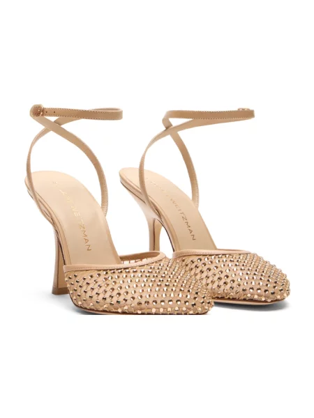 Czółenka Stuart Weitzman beżowa