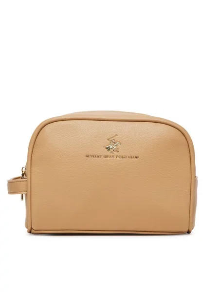 Kosmetyczka Beverly Hills Polo Club beżowa