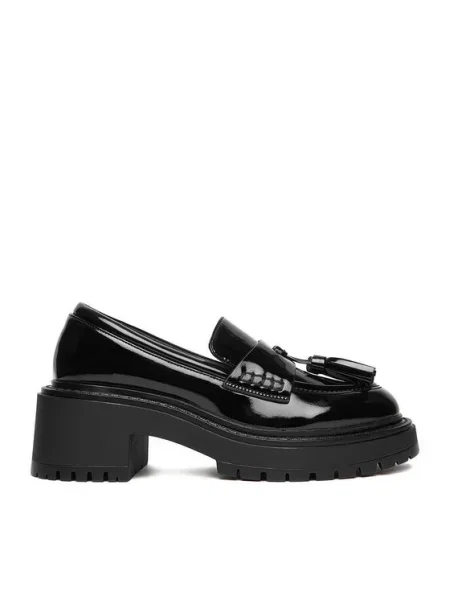 Badura лоуфъри с дебела подметка черен