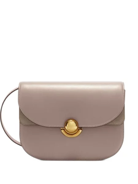 Τσάντα shopper Furla καφέ
