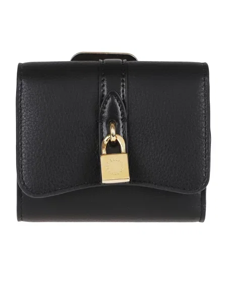 Portfel Stella Mccartney skórzany czarny