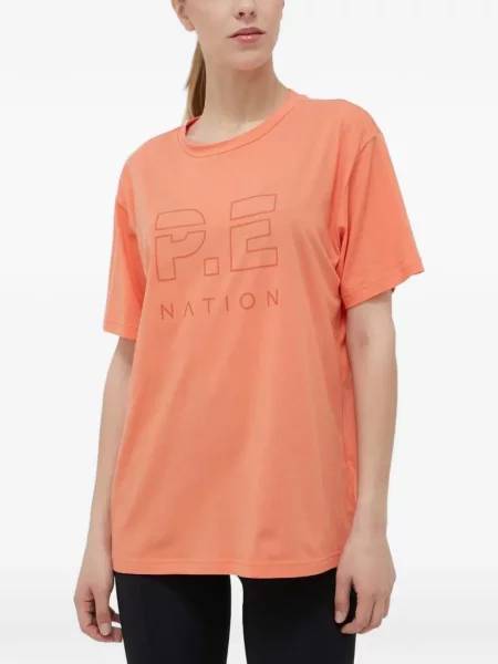 Tricou P.e Nation cu autograf portocaliu