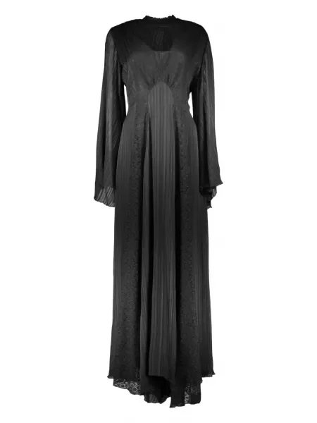 Jedwabna maksi sukienka maxi Etro garniturowa czarna