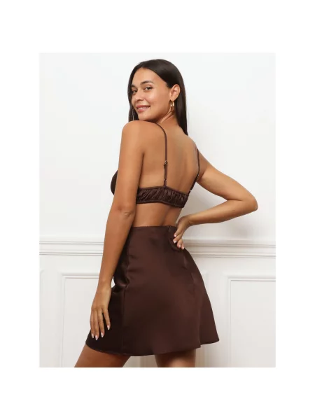 Rochie La Modeuse maro