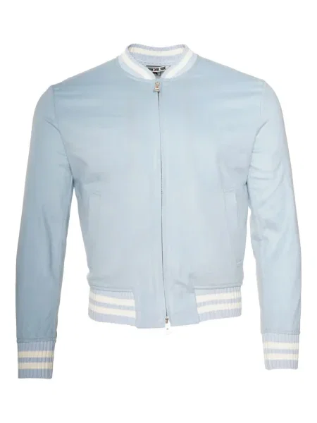 Geacă bomber Kiton din cașmir albastru