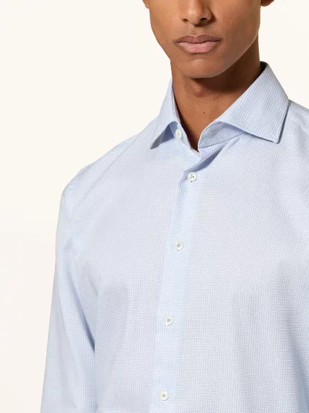 Van Laack Košile Vl-Rivara-Tfn Tailor Fit tmavě modrá bílá