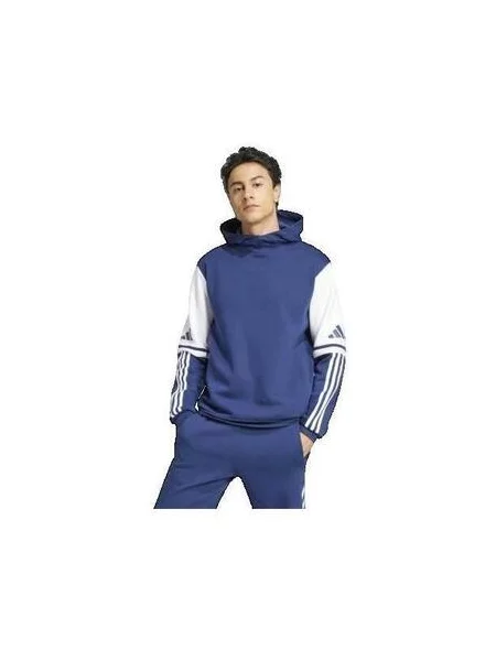 ADIDAS PERFORMANCE Hanorac sport negru / alb albastru