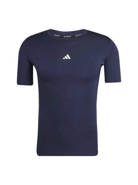 ADIDAS PERFORMANCE Tricou funcțional bleumarin alb