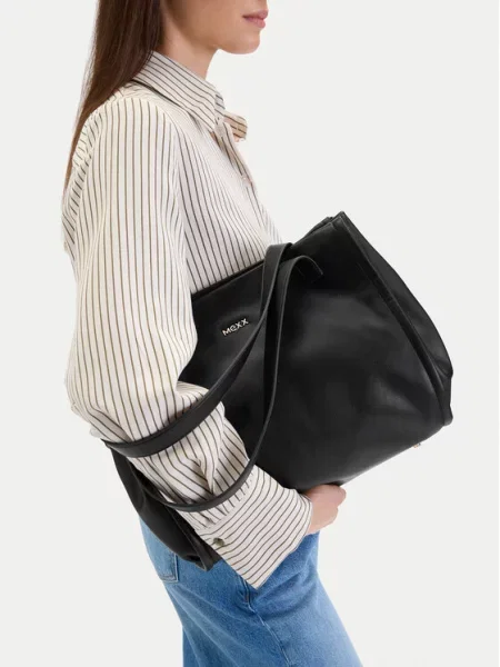 MEXX Ročna torba črna
