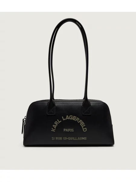 Karl Lagerfeld geantă tote pentru femei din piele negru