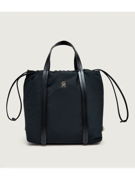 Tommy Hilfiger Hátizsák Th Soft Tote/Backpack fekete