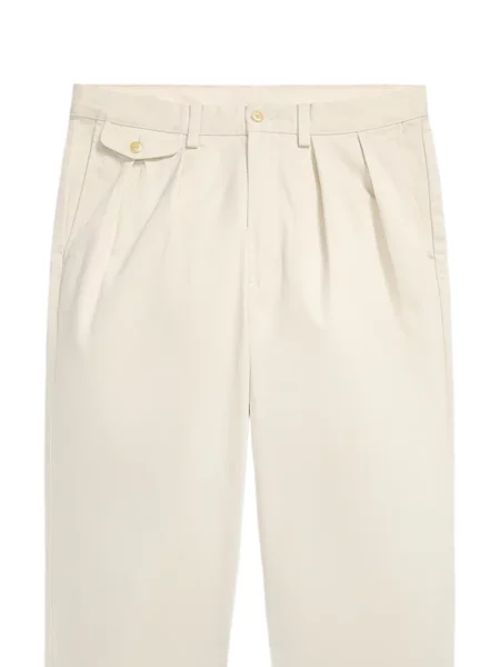 Kockás puplin pólóing Polo Ralph Lauren nyomtatás fehér