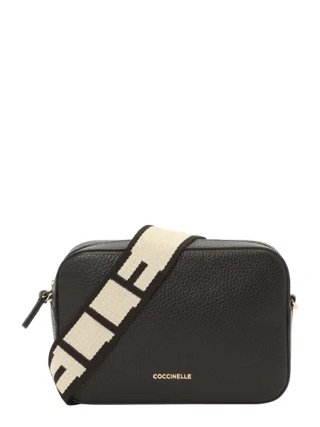 Rucsac Coccinelle din piele negru