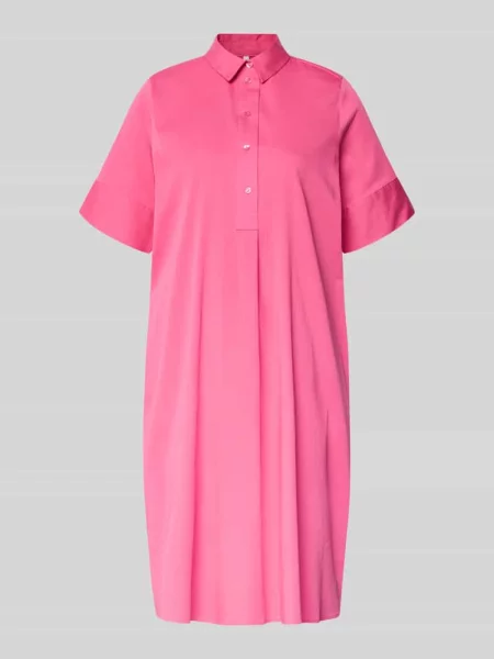 Sukienka koszulowa do kolan z listwą guzikową Milano Italy