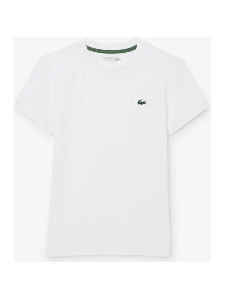 Koszulka sportowa Lacoste Slim Fit Ultra Dry Stretch 36 biała
