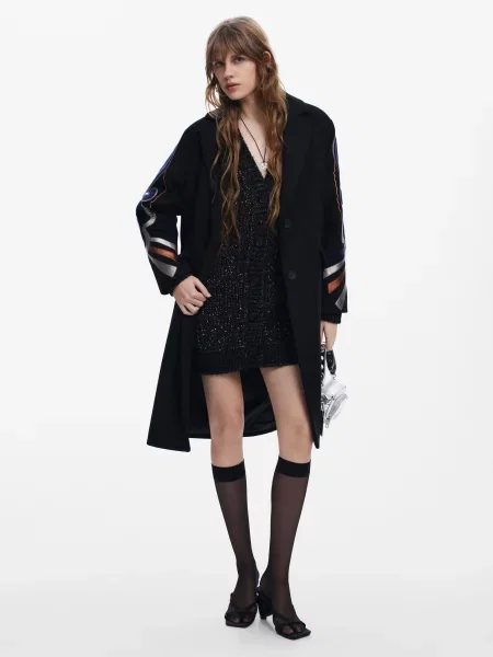 Palton Desigual negru