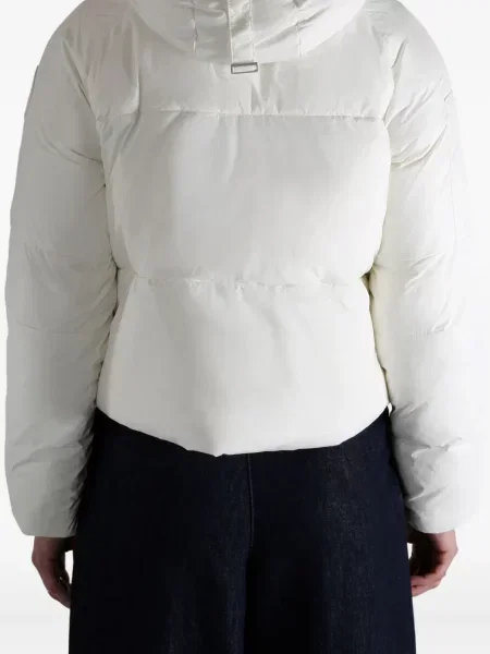 Geacă cu puf Canada Goose alb