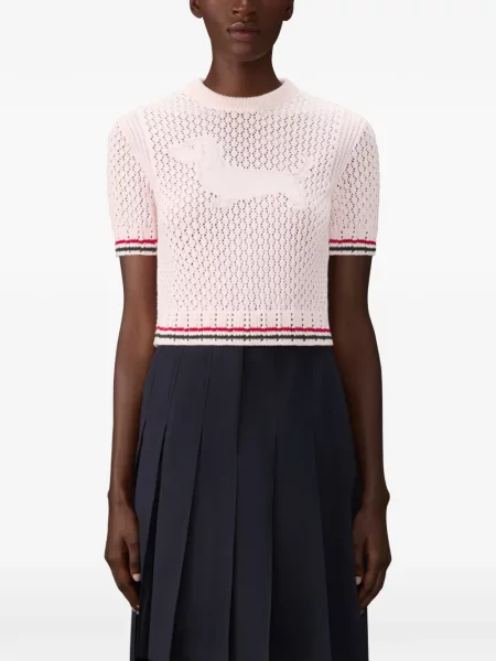 Tricou Thom Browne roz