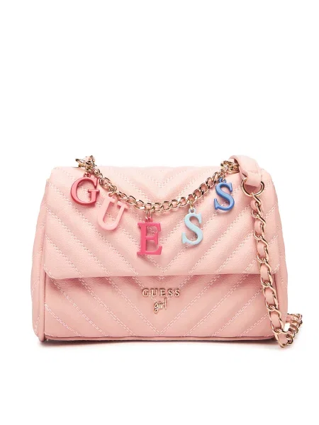 Guess Дамска чанта розов