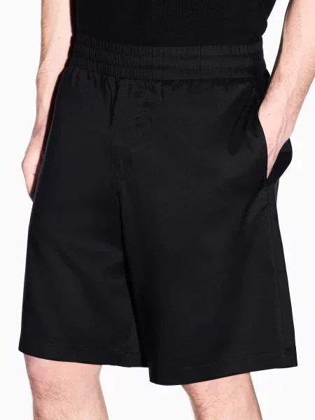 Повседневные шорты Armani Exchange черные
