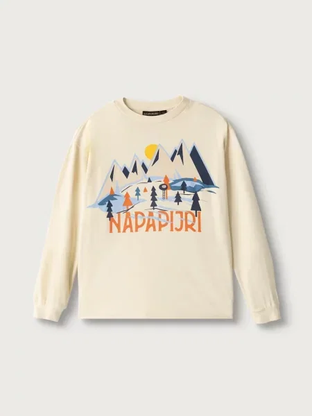 Napapijri лонгслів дитячий S-ELLIS LS