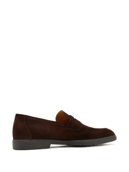 Pantofi loafer Magnanni din piele de căprioară maro