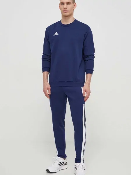 Штани adidas Performance з аплікацією синій