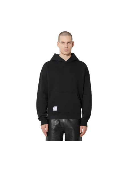 Bluza z kapturem Alpha Industries z kapturem czarna