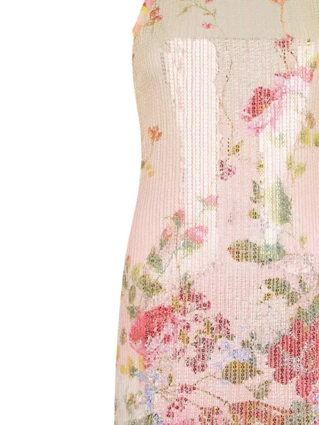 Rochie Roberto Cavalli fără mâneci roz