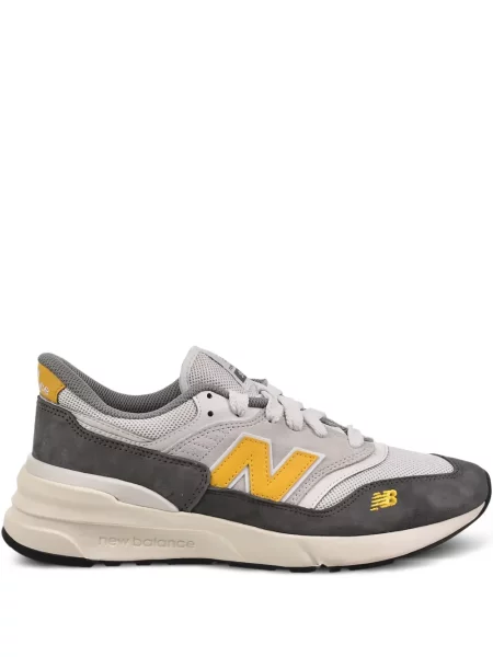 Szarvasbőr sneaker New Balance szürke