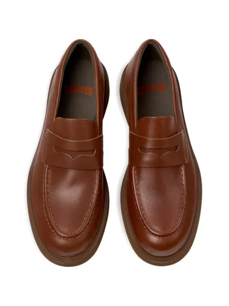 Pantofi loafer Camper din piele maro