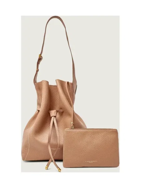 GIANNI CHIARINI De piele geantă pe umăr SIENNA bej