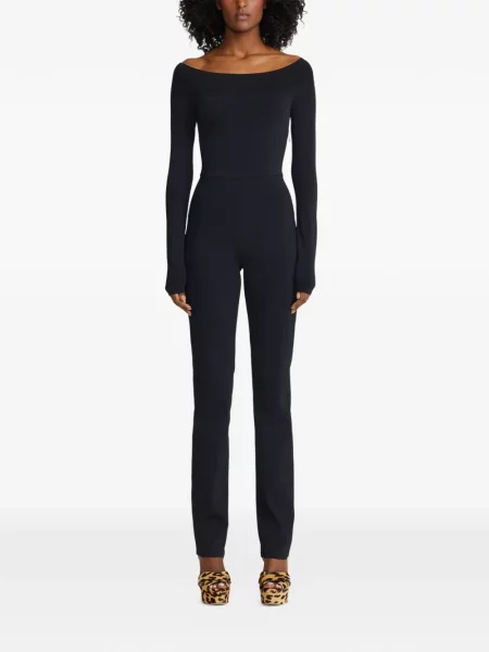 Długi kombinezon Ralph Lauren Collection czarny